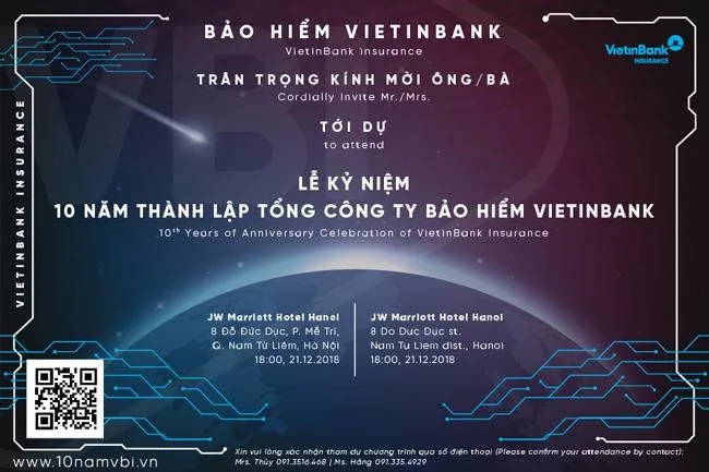 Sự kiện 10 năm Bảo hiểm VietinBank